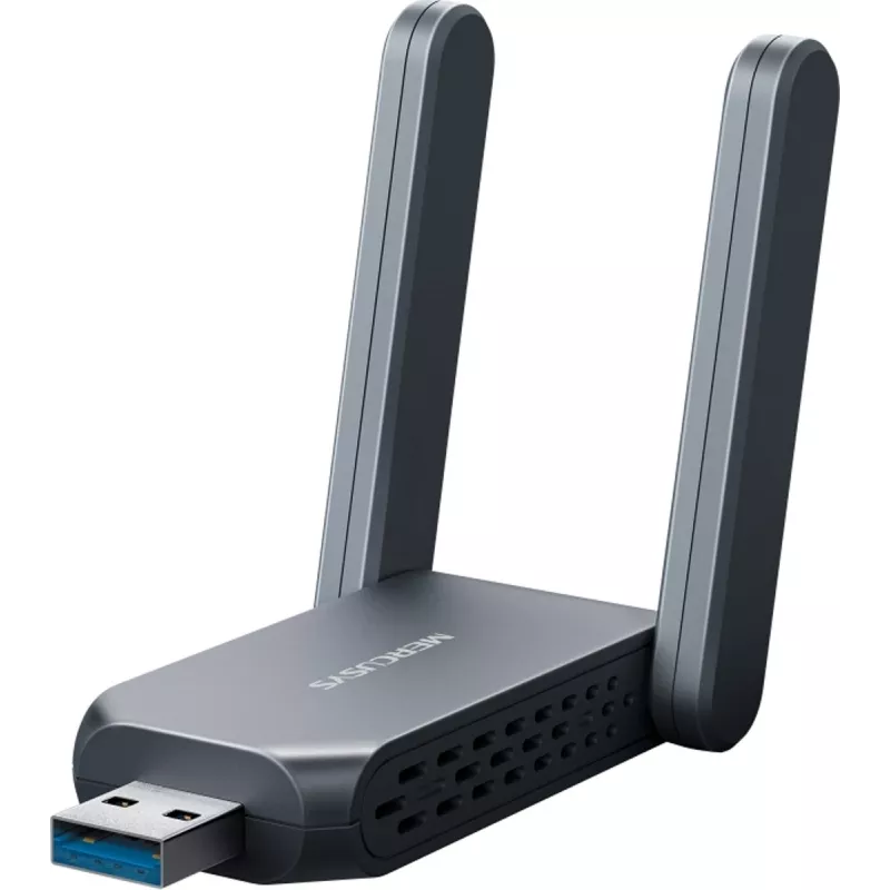 Drahtloser USB-Adapter MERCUSYS MA37BEH — High-Gain Wi-Fi 7 (BE6500) USB-C/USB-A-Kompatibilität