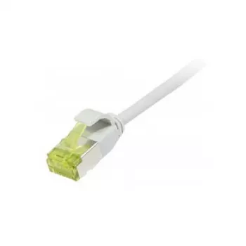 Patchkabel RJ45, CAT6A 500MHz, 1,0m, Grau, U/FTP, Slimline Rund d=3,8mm, TPE/LSZH (Superflex), AWG32, mit Cat.7 Rohkabel, Synergy 21 (S217303V3)