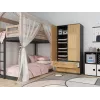 Topeshop SZAFA MALWA AN/AR K bedroom wardrobe/closet 5 shelves 2 Tür(s)