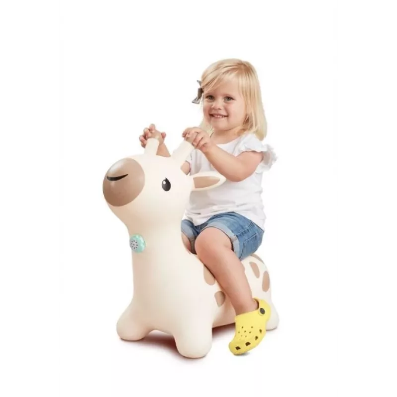 Gummi-Springtier B-kids Giraffe Modell 116315223 — weiches, farbenfrohes Spiel-Springtier für Kleinkinder
