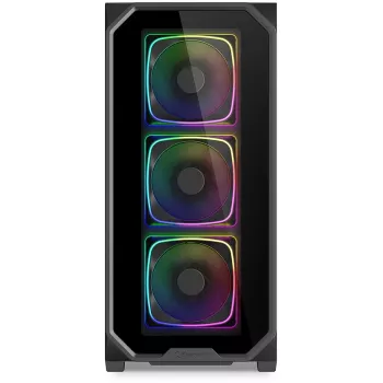 PC-Gehäuse Sharkoon AK5G RGB Midi Tower Schwarz