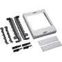 Hager UE21A2B - Schwarz - Weiß - Kunststoff - Hager universN - NH00 - 300 mm - 125 mm - 250 mm (UE21A2B)