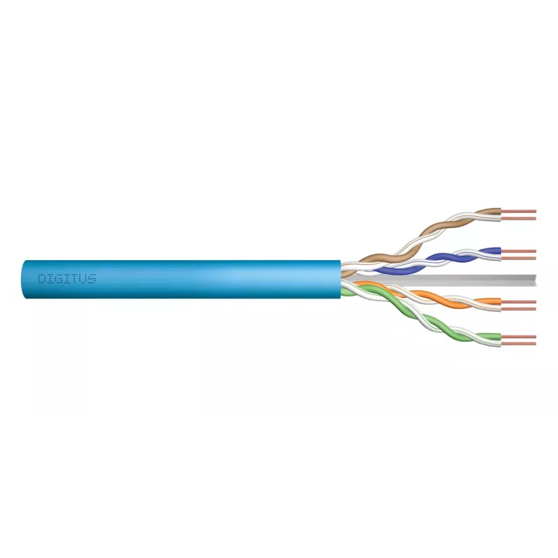 Netzwerkkabel Digitus Cat.6A U/UTP 500 m, blau