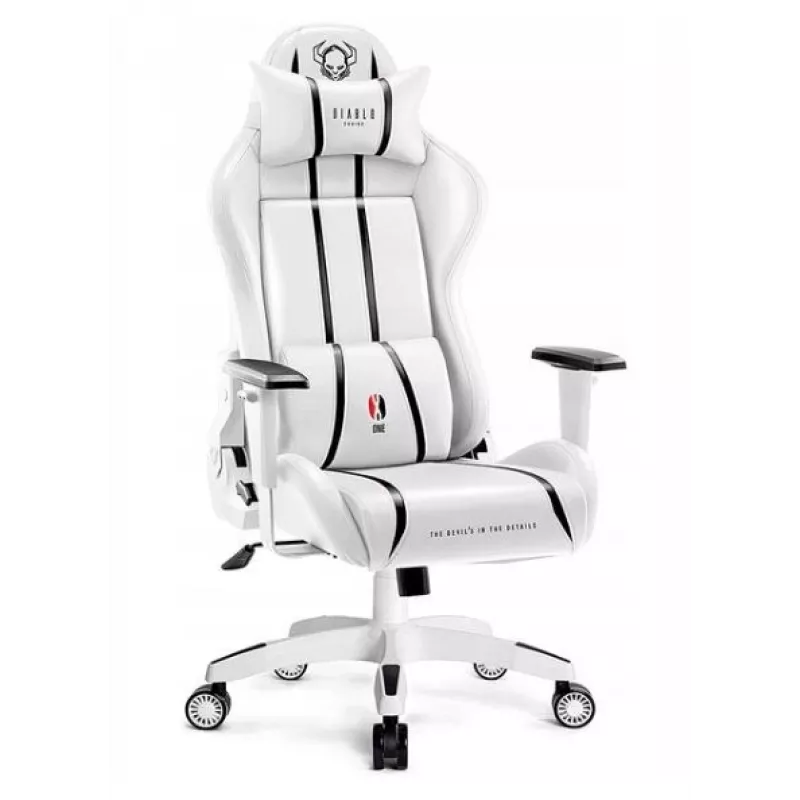 Diablo X-ONE 2.0 Normal Gaming-Stuhl weiß und schwarz