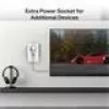 MERCUSYS MP500P KIT - AV1000 Gigabit Passthrough Powerline Starter Kit mit Steckdose