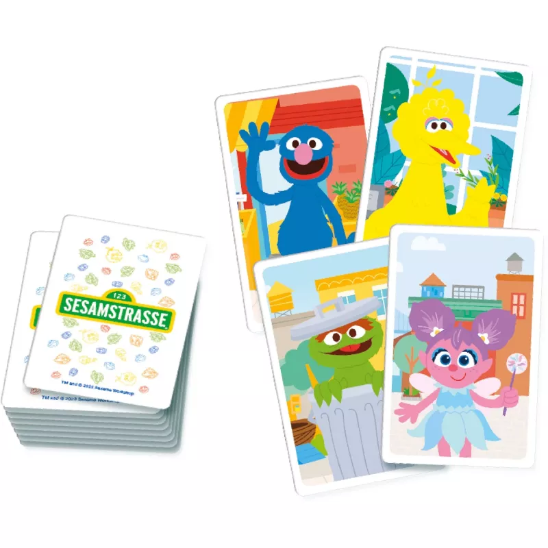 Sesame Street, Schnipp Schnapp, Kartenspiel