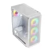 Logic PORTOS ARGB MINIDI USB 3.0 Gehäuse Weiß