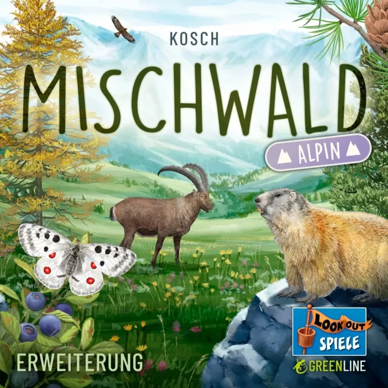 Mischwald - Alpin, Kartenspiel-Erweiterung