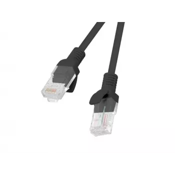 Netzwerkkabel LANBERG PCU5-10CC-0200-BK RJ-45 Cat5e U/UTP 2 m Schwarz