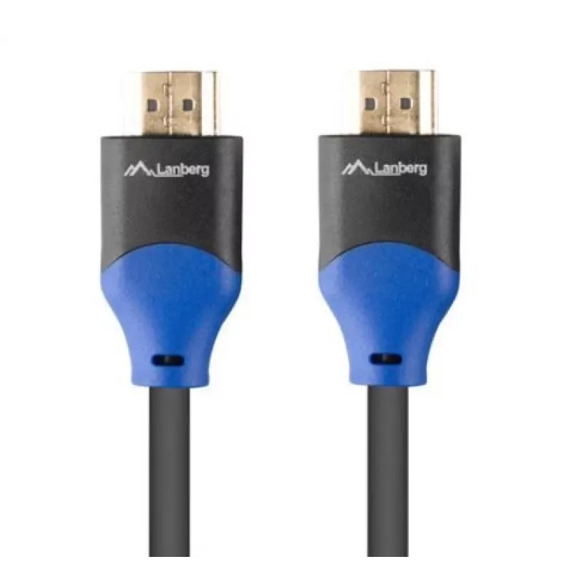 HDMI-Kabel Lanberg CA-HDMI-15CU-0030-BK 3m HDMI Typ A Stecker 18 Gbit/s