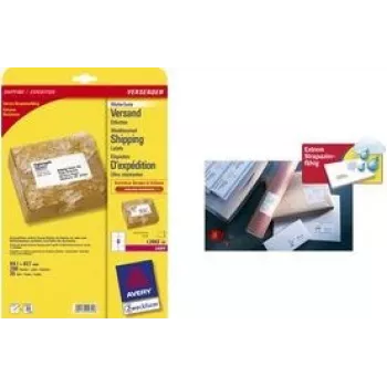 Wetterfeste Versandetiketten Avery L7993-25