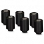 Thermal Grizzly DeltaMate Extender MF28 – Wasserkühlungsanschluss, Schwarz, 6 Stk. (TG-DM-FIT-6008)
