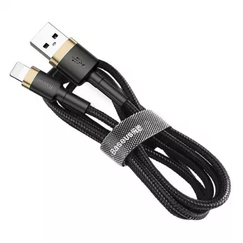 Baseus Cafule Kabel USB Lightning 1,5 A 2 m (Gold+Schwarz)