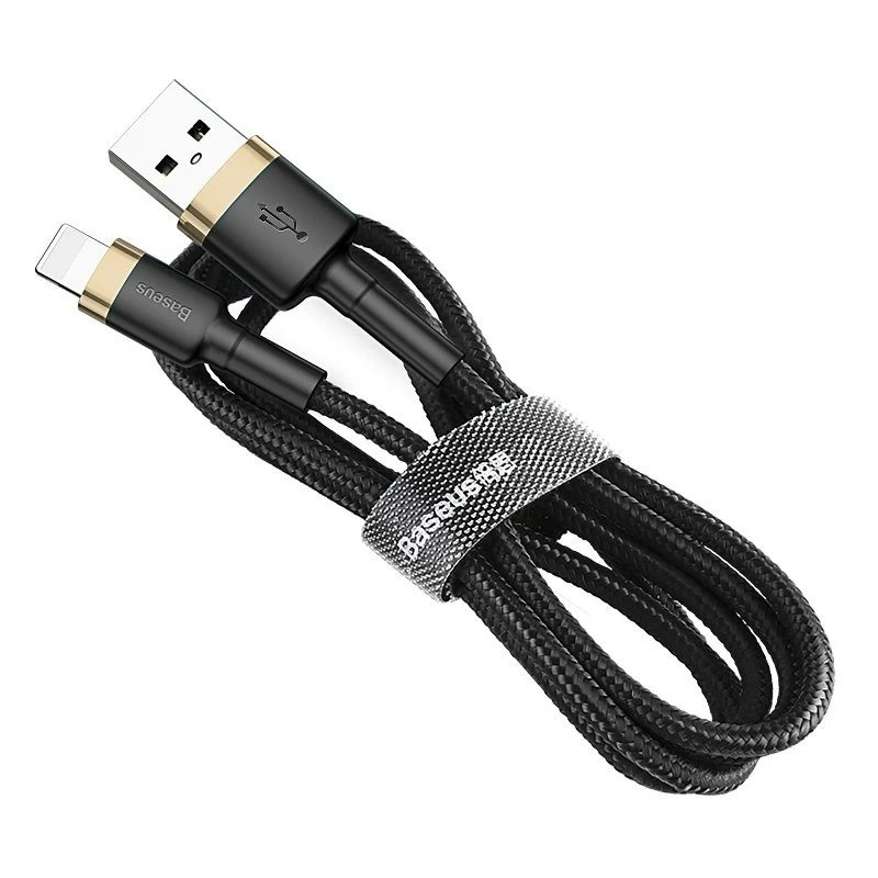 Baseus Cafule Kabel USB Lightning 1,5 A 2 m (Gold+Schwarz)