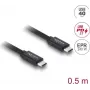 C2G USB 2.0 A rechtwinklig auf Micro-USB B rechtwinklig Kabel - USB-Kabel - Micro-USB Typ B (M) auf USB (M) - 2 m - 90°-Stecker, rechtwinkliger Stecker - Schwarz
