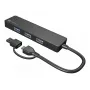 USB Hub NATEC Mayfly USB 3.2 Gen 1 Type-A Type-C 5000 Mbit/s Schwarz