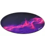Bodenschutzmatte Arozzi Zona Round Floor Pad — Lila Galaxy (runde Schutzmatte für Stühle und Möbel)