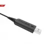 Koss CS200 USB-Headset Kabelgebundenes Kopfband Telefonate/Musik USB Typ-A Schwarz