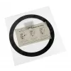 Staubfilter DEMCiflex 120 mm rund, schwarz/weiß für Gehäuselüfter und Lüftungsöffnungen