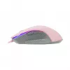 Gaming-Maus White Shark GARETH Pink USB Typ-A