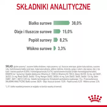Trockenfutter für Katzen Royal Canin Digestive Care 10 kg — Ausgewachsene Katzen, Fisch- & Geflügelrezeptur, 38 % Protein, 15 % Fett