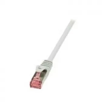 Netzwerkkabel LogiLink 1m RJ-45 Cat6 S/FTP Weiß