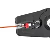 Automatischer Abisolierer PreciStrip16, Abisolierzange schwarz/Rot, integrierter Drahtschneider