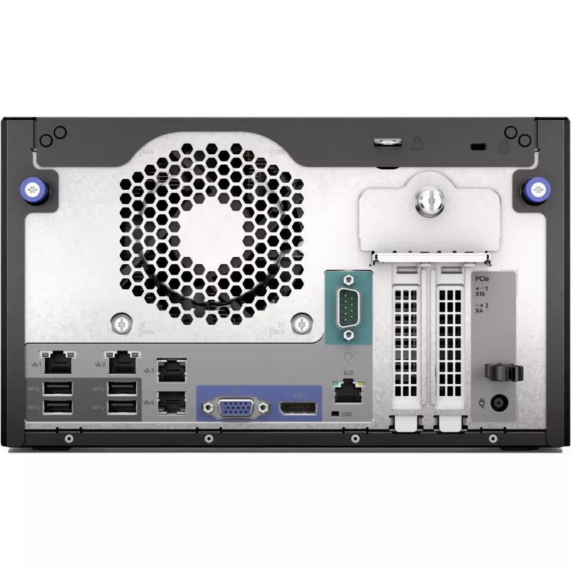 HPE ProLiant MicroServer Gen11 E-2434 4c 32GB-U 4LFF-NHP 2x4TB HDD 180W External PS EMEA Cmp Mod Svr