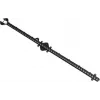 Montagesteg 1m Rasterabstand 10mm Kunsstoff Schwarz (19805220)
