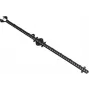 Montagesteg 1m Rasterabstand 10mm Kunsstoff Schwarz (19805220)