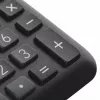 Desktop Basisrechner CASIO MS-8F – 8-stellig, Batterie/Solar, 26 Tasten, Währungs- & Steuerfunktionen, Gewinnberechnung, schwarz