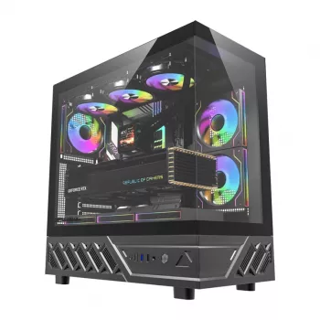Computergehäuse DarkFlash DS950 (schwarz) – Midi-Tower ATX-kompatibel