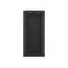 Lanberg Wandmontierter Schrank 19'' Demontiert flach Pack 27U/600x450mm Schwarz