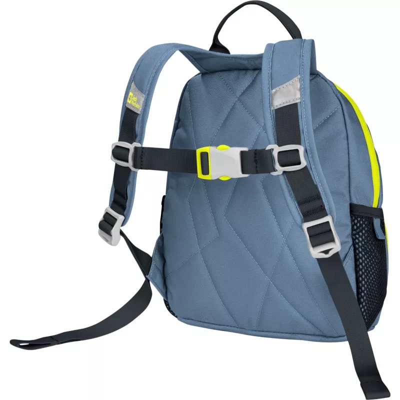Jack Wolfskin Buttercup Rucksack - Blau/Neongelb, 4,5 L