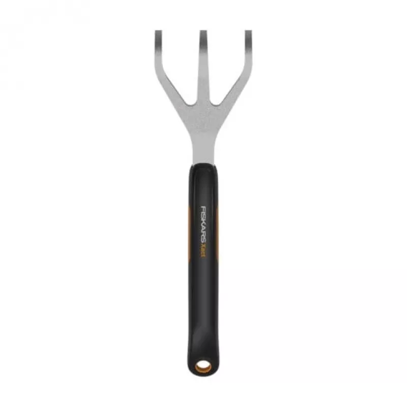 Fiskars Xact Schwarz, Edelstahl Handgrubber