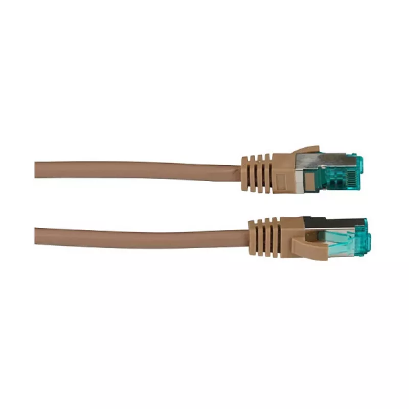 EFB-Elektronik RJ45 Patchkabel Cat.6A S/FTP LSZH braun 1m Hersteller: EFB Elektronik (MK6001.1BR)