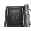 Rack-Schrank LANBERG FF01-6222-12B 22U 600x1200 mm schwarz mit Glasfront- und -rücktüren
