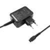 Qoltec 51025 Netzteil/Spannungswandler Indoor Schwarz