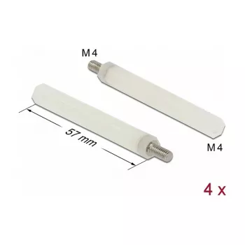 Montagesatz DeLOCK 60239 Natur Kunststoff