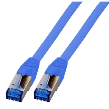 EFB-Elektronik RJ45 Patchkabel Cat.6A S/FTP TPECat.7 Rohkabel superflex Blau 1,5m Hersteller: EFB Elektronik (K5525FBL.1,5)