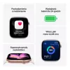 Apple Watch Series 11 GPS + Cellular 42mm Silber Aluminiumgehäuse mit Purple Fog Sportarmband - M/L