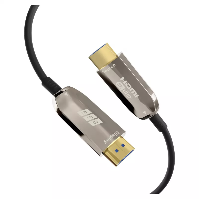 EFB Elektronik HDMI Glasfaserkabel AOC Active - Digital/Display/Video - 20 m (HDMI-21-00007)