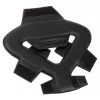 Schaumstoffpolster für Kopfband des Oculus-Quest-Protektors von vr cover (Schwarz)
