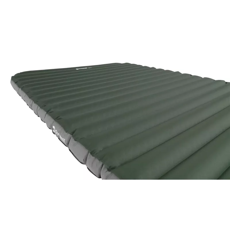 Aufblasbare Doppelmatratze Outwell 400124 — 1200×1950×110 mm, Polyester/PVC, grün