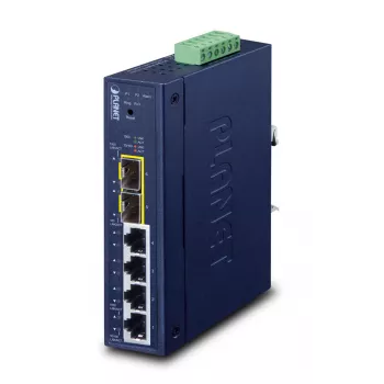 Managed Switch PLANET Industrial L2/L4 4-Port Gigabit Ethernet 10/100/1000