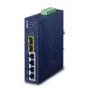 Managed Switch PLANET Industrial L2/L4 4-Port Gigabit Ethernet 10/100/1000