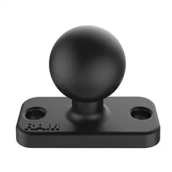 RAM Mounts RAM B Größe 1 Kugel- und Rechteckplatte mit 1,5-Zoll-2-Loch-Muster (RAM-B-202U-12)