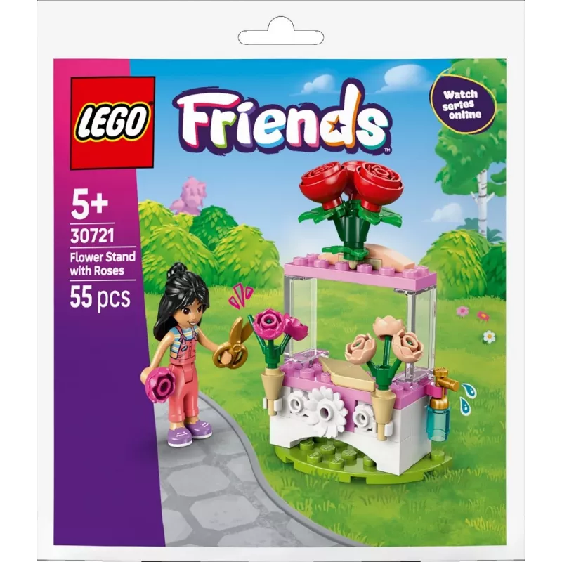 Blocks Friends 30721 Blumenständer mit Rosen