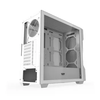 Darkflash DS900 Mesh PC-Gehäuse ohne Lüfter (Weiß)