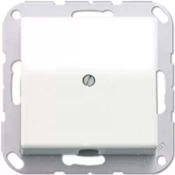 Steckdose Jung AS 590 A WW, weiß, Duroplastgehäuse, Eingangsdurchmesser 1,3 cm